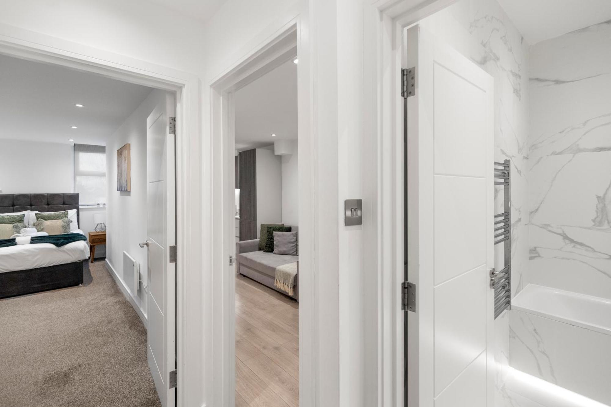 Spacious Luxury Apartment King Bed - Central Location London Bagian luar foto